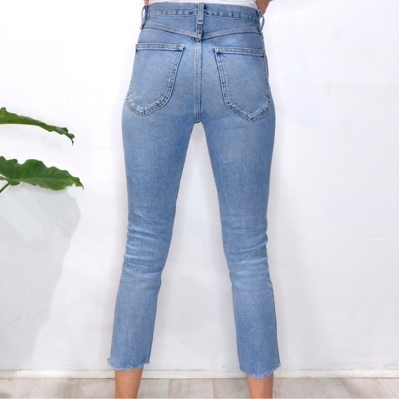 Rag & Bone Levee raw cropped hem Jeans size 28 - Picture 2 of 13